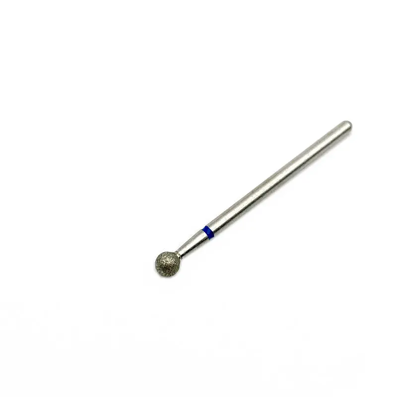 Алмазная дрель для ногтей с круглой головкой 10 шт. Фрезерный резак