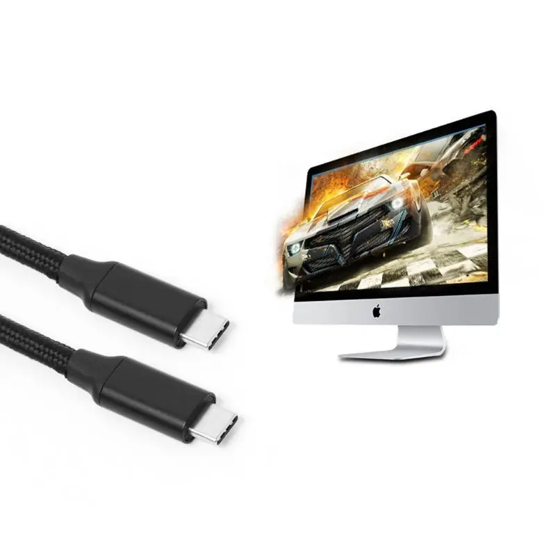 

1m 5A T ype C Cable USB 3.1 Gen 2 C To C PD 100W Data 10Gbps 4K Quick Charge 4.0 Fast Charging USB-C Cord