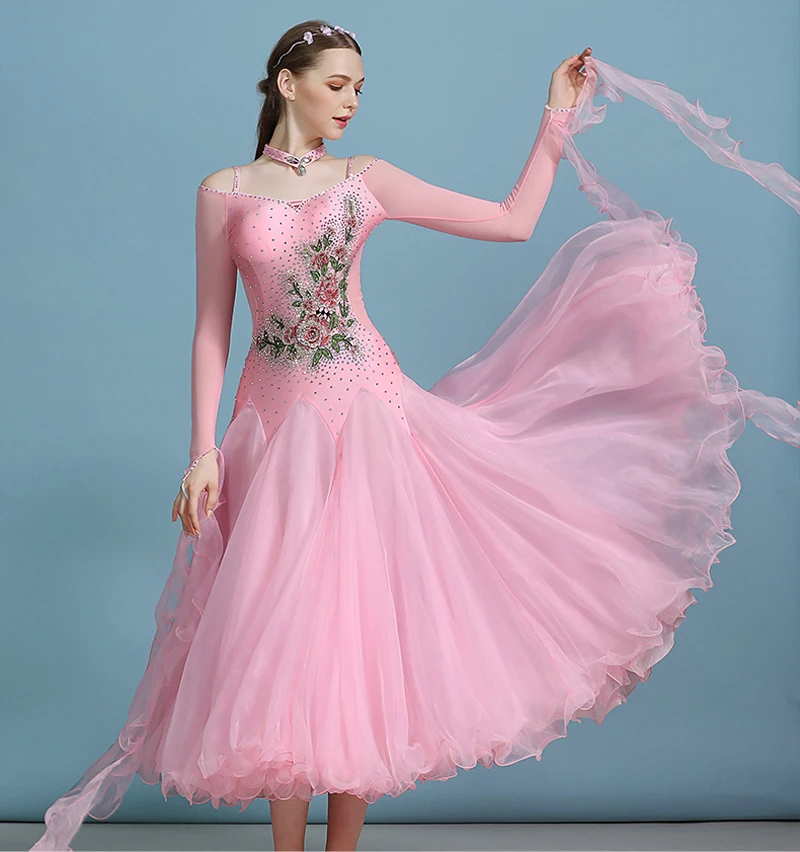 Платье для Бальных соревнований Высококачественная стандартная юбка танцев