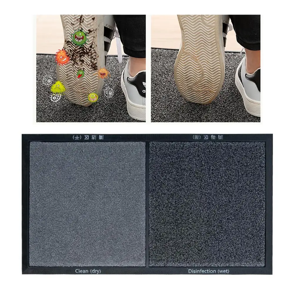 

Disinfection Pad Washable Mat Sanitizing Floor Mats Wet And Dry Entrance Mats Disinfection Door Mat Anti-slip Sanitizing Mats