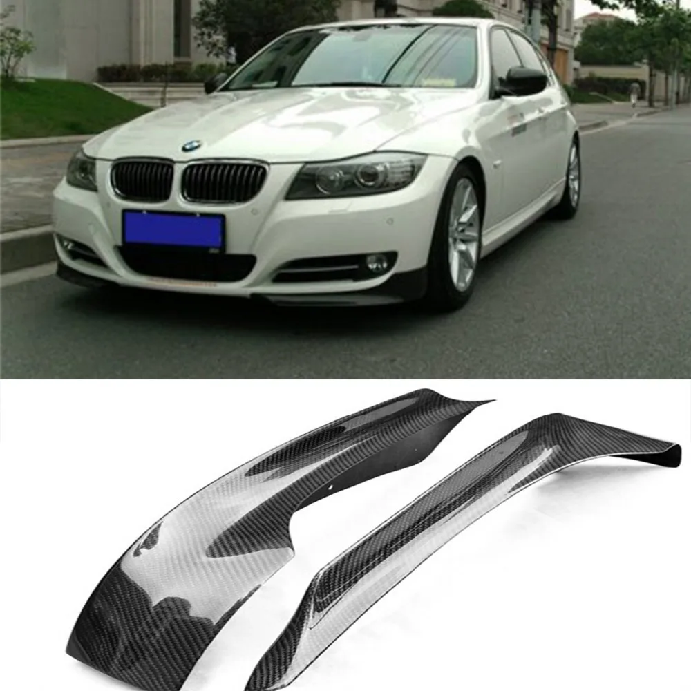 Передний разветвитель для авто из углеродного волокна накидки подходят BMW 3 серии