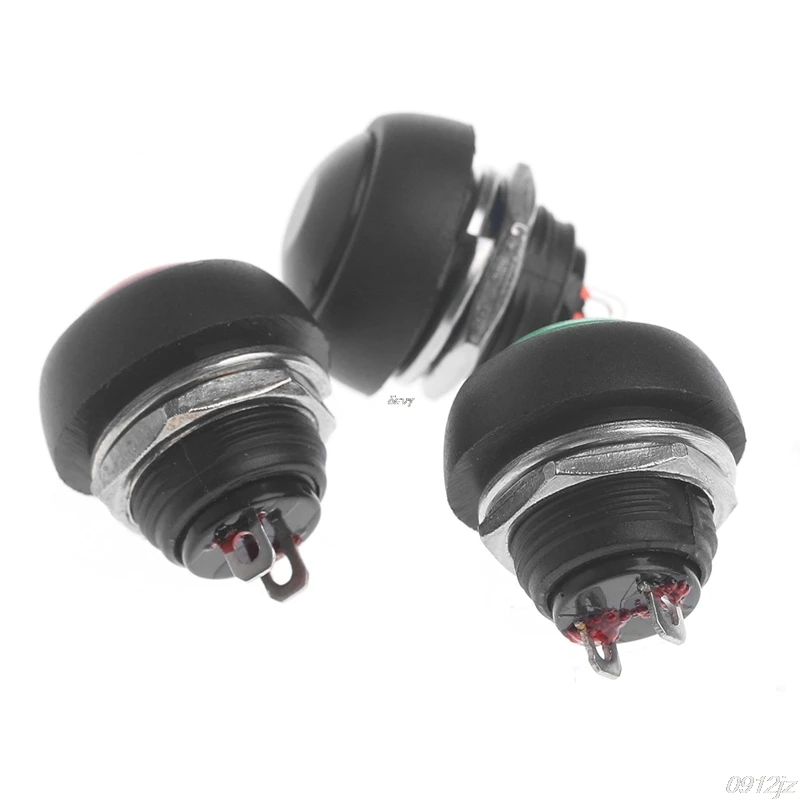 1 шт. водонепроницаемый кнопочный выключатель SPST с мгновенной задержкой