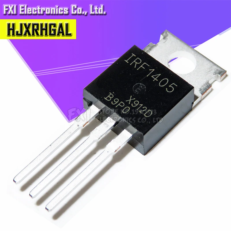 10 шт./лот IRF1405 TO-220 169A55V n-канальный МОП-транзистор, МОП-трубка для автомобиля