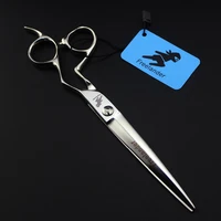 440c personality px2 hairdressing scissors salon haircut essential tools home scissors silver japan 7 inch stainless steel type