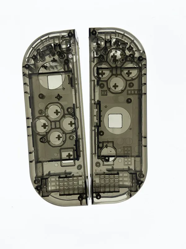 Новый прозрачный чехол Joycon с рамкой Сменный Чехол для NS Switch левый и правый