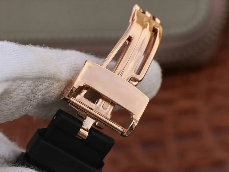 

Replica Men's Watches AP Royal Series 15400OR.OO.D088CR.01 Automatic Mechanical Top Brand Watch White Dial 18k Gold Case