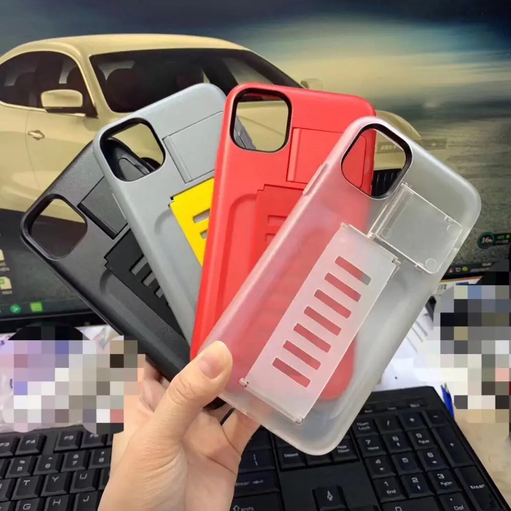 Роскошный оригинальный чехол браслет для iPhone серии 11 противоударный подставка с