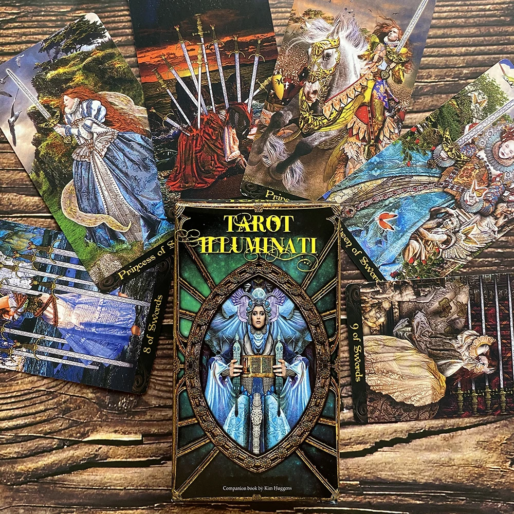 Набор карт для гадания Таро подсветки электронный инструктор гадания|Карточные