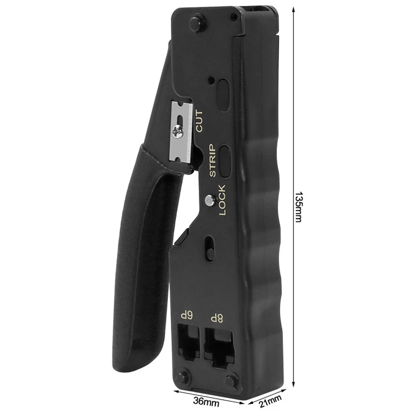 Cat7 cat8 хвост Зажим rj45 разъем обжимные плоскогубцы cat5e cat6 кабельный зажим rj11 6p телефонная линия зажим плоскогубцы сетевой инструмент