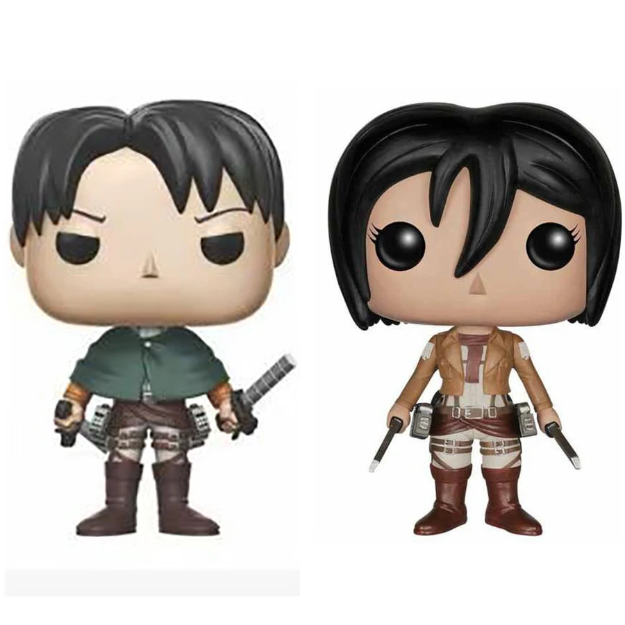 

Экшн-фигурки из игры «атака на кожу», Mikasa Ackerman 235, модель Леви, игрушка, подарок на Рождество