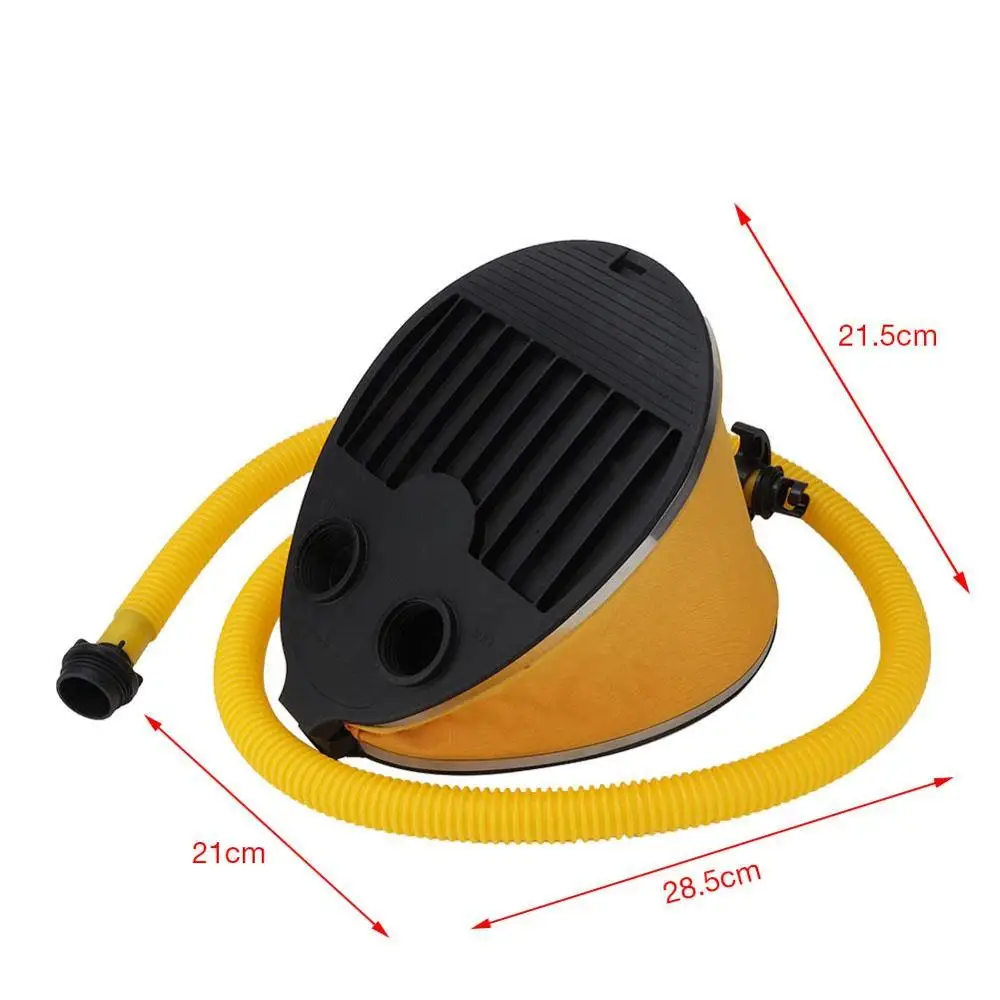 Надувная лодка ножной насос портативная гребная каяк воздушный для Каяка каноэ