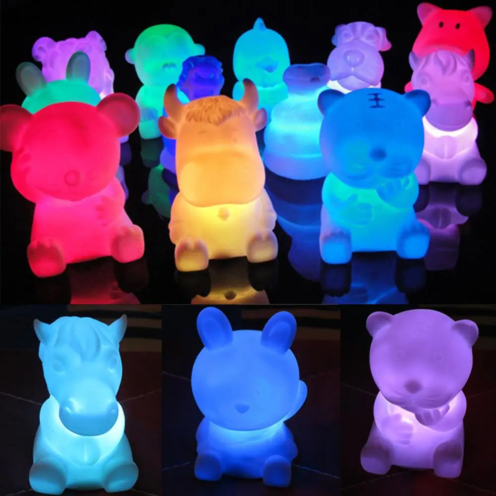 

Party Luminous Vinyl Decoration Night Light LED Lamp Battery Powered