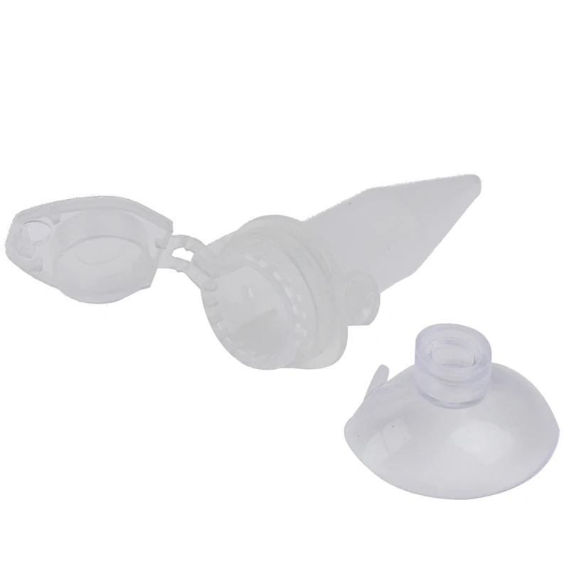 Автоматическая кормушка для рыб конический аквариум красный червячный Фидер