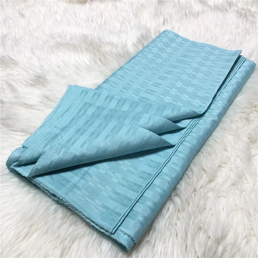 Ткань унисекс 5 ярдов в нигерийском стиле однотонная ткань атику | Дом и сад