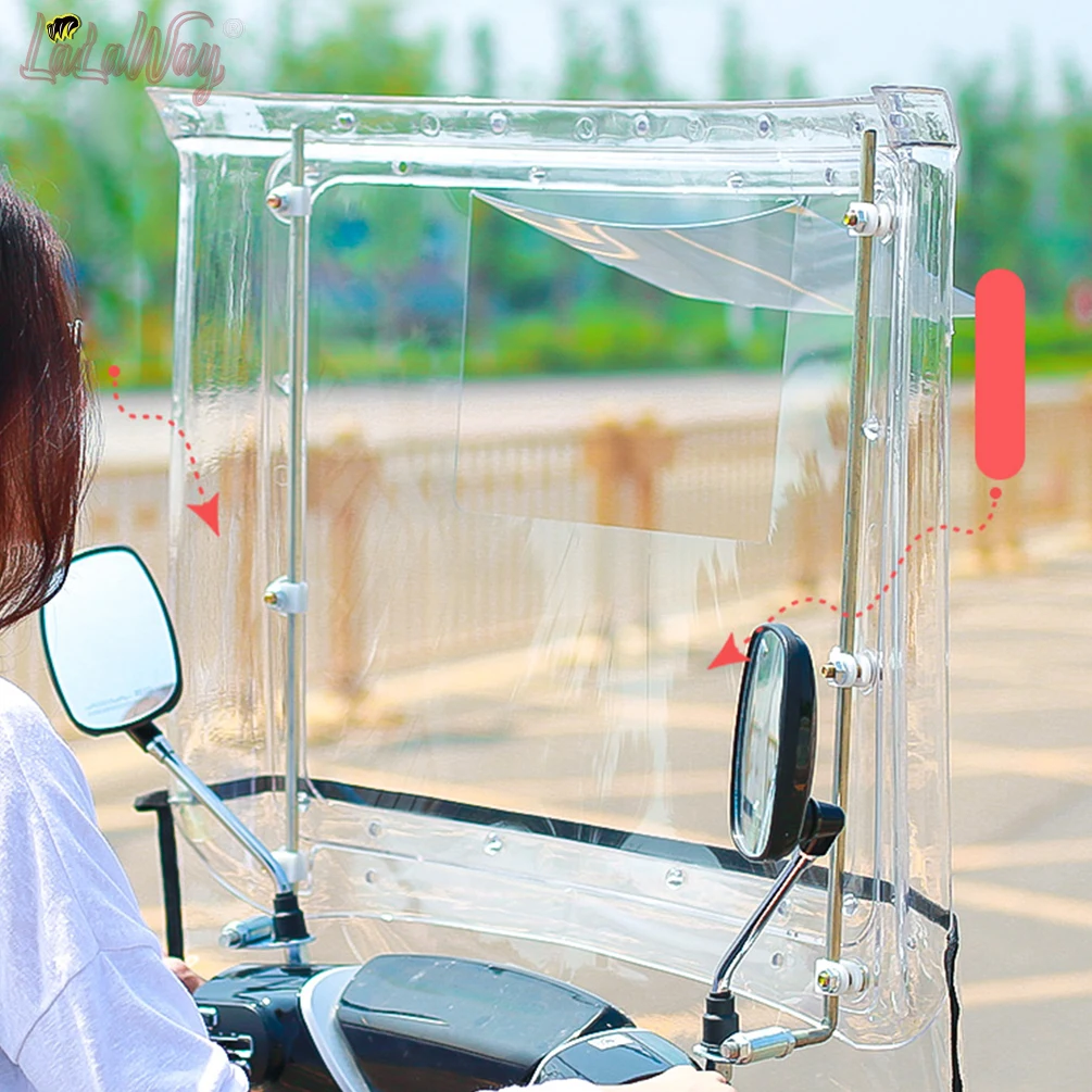 Motorcycle Awning Canopy 2021 Umbrella Scooter Electric Bicycle Anti-Windshield Rain Rearview Mirror | Автомобили и мотоциклы