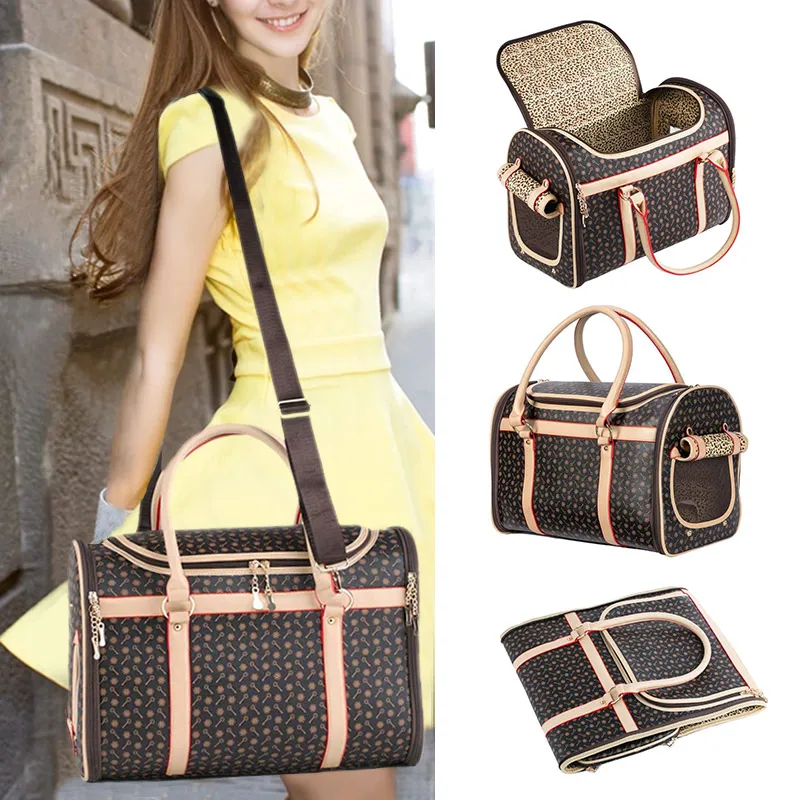 Сумка-переноска для домашних питомцев Роскошная сумочка переноски кошек и