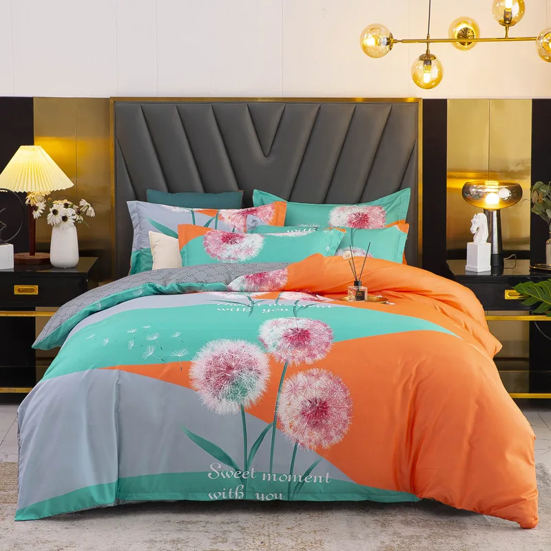 

Bedding Set Bed Linen Bedspread Duvet Cover for Home Bed Linen Euro Bedspreads for Matr...bed Adornment King Size Bedding Set