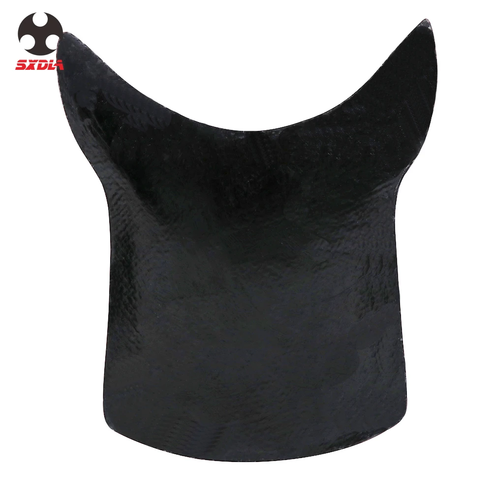 Мотоциклетная черная крышка топливного бака из углеродного волокна Защита для