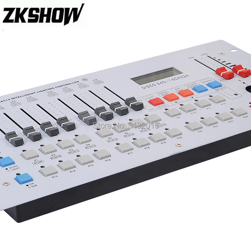 Dmx512 Контроллер освещения сигнальная консоль Usb Настольный 240 канальный