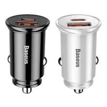 Автомобильное зарядное устройство Baseus 30 Вт с USB портом для