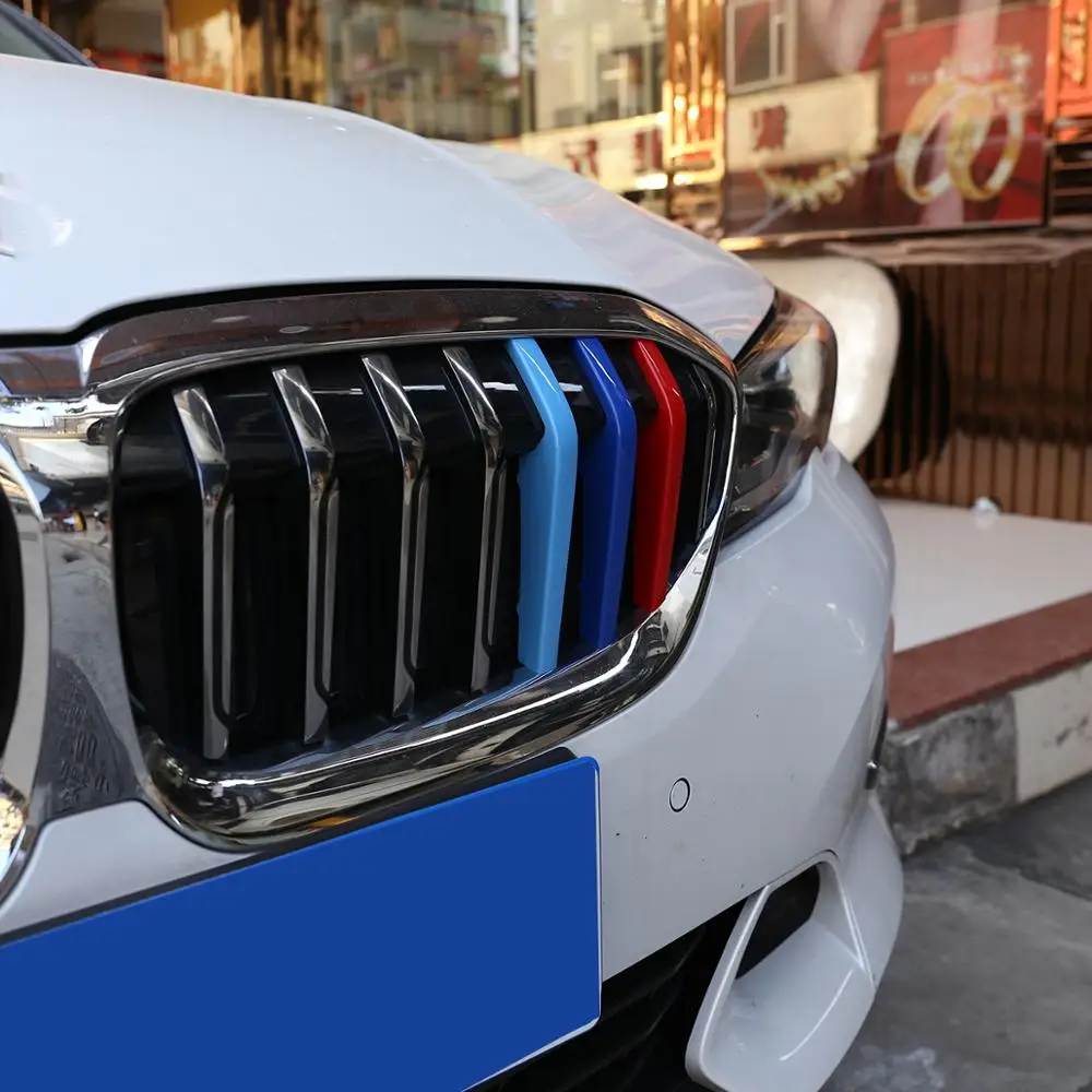 3 шт. декоративные полоски для переднего гриля BMW G20 серии 2019 2020 года | Автомобили и