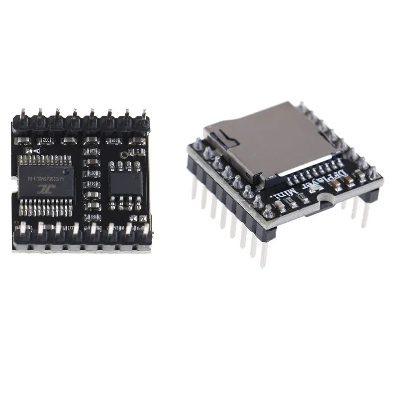 Мини mp3-плеер модуль TF карта U диск мини аудио голосовой плата для Arduino DF Play оптовая
