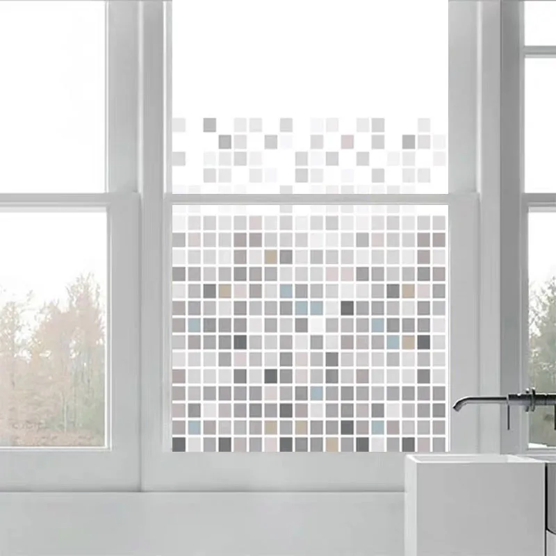 Оконная пленка индивидуального размера прозрачные статические липкие