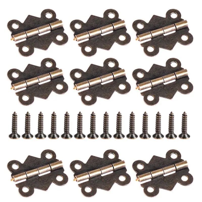 Gift Box Packaging Accessories 180 Degree Flat Hinge Butterfly Hinge Zxy9212