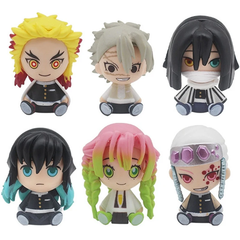 

2021 Anime Figurine Model Demon Slayer Kimetsu No Yaiba Q Posket Kamado Tanjirou Kamado Nezuko Agatsuma Zenitsu Figures Toys