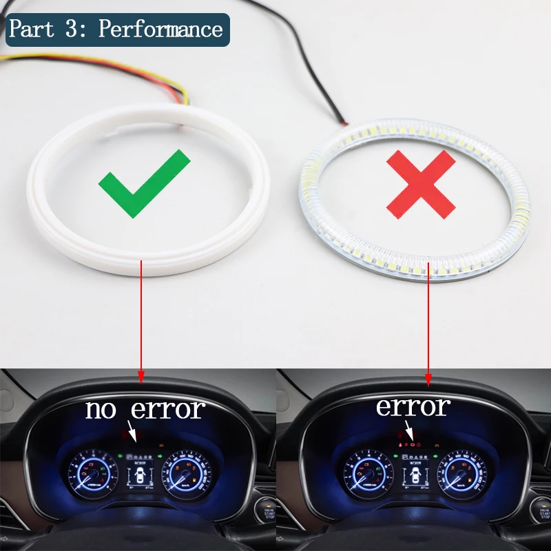 Двухцветсветильник светодиодный индикатор поворота Angel Eye для Hyundai i30 2008 2009 2010 2011