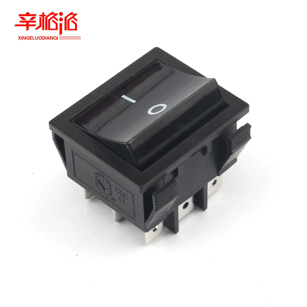 Перфорированный двухпозиционный 9 контактный клавишный выключатель питания