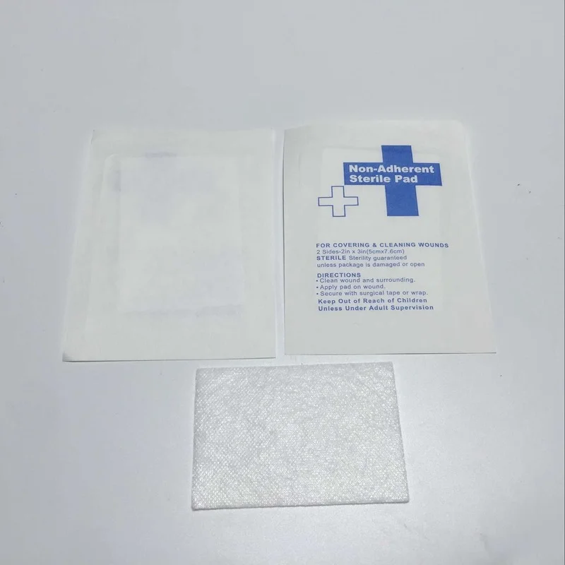 

10pcs/lot Gauze Pad Cotton First Aid Waterproof Wound Dressing Sterile Medical Gauze Pad Wound Care Supplies