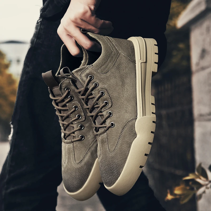 

Men Casual Shoes Casual Boots Men Mens Causal Shoes Outdoor Footwear Shoe Man Shose Leather For Zapatos Casuales Spring