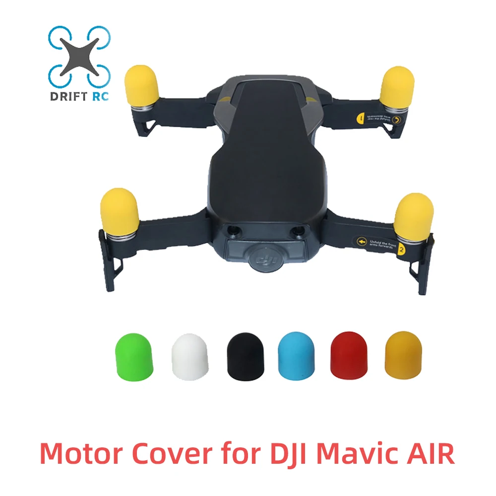 4 шт. силиконовая крышка двигателя для DJI Mavic AIR Drone протектор транспортная защита