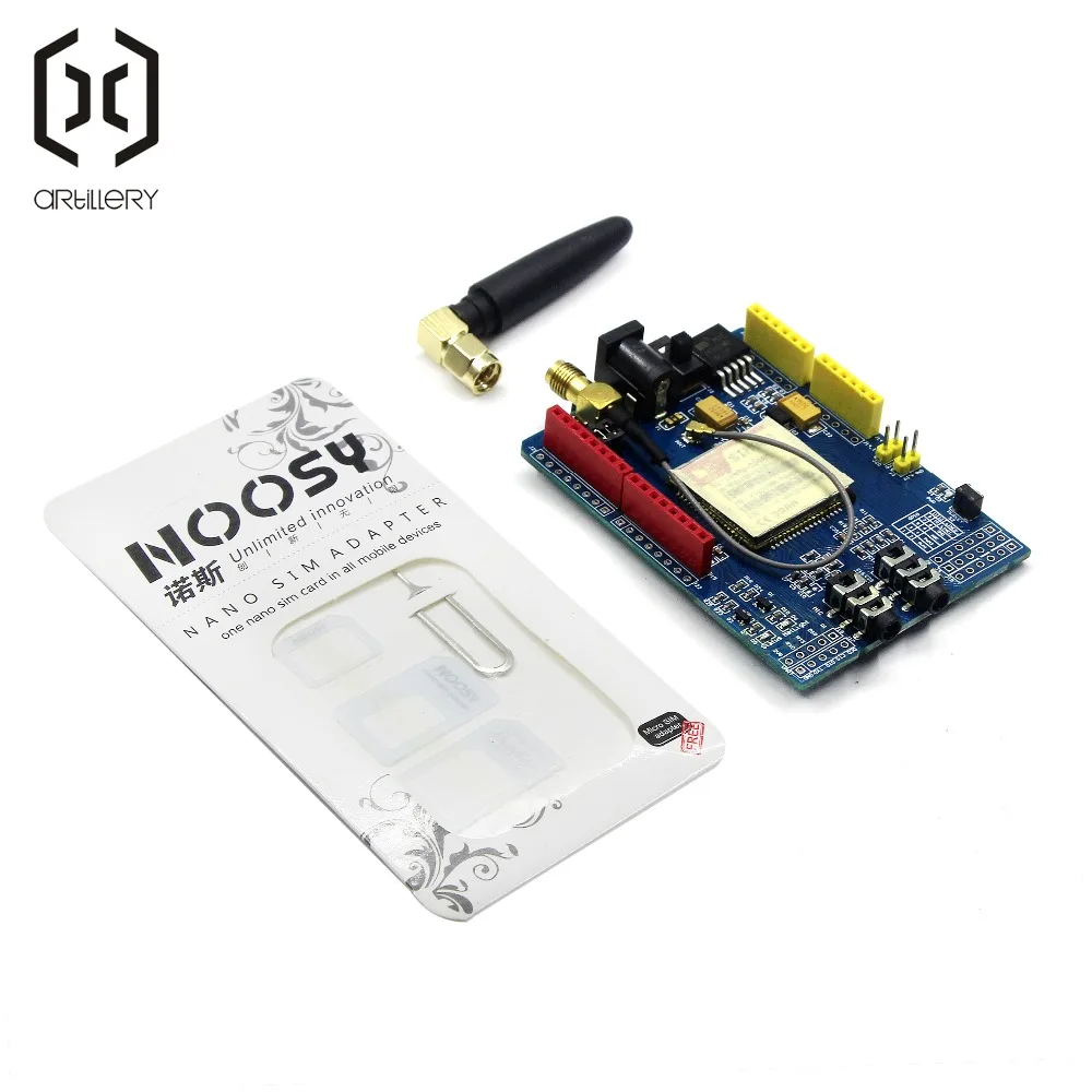 SIM900 GPRS/GSM щит макетная плата четырехдиапазонный модуль совместим