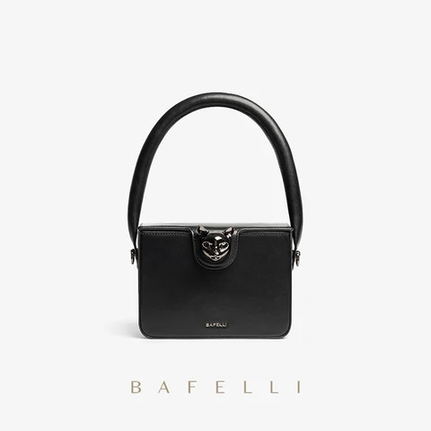 BAFELLI 2023 сумки для женщин модная трендовая коробка Роскошный дизайнерский брендовый Оригинальный кошелек из натуральной кожи с клапаном вечерняя кошка