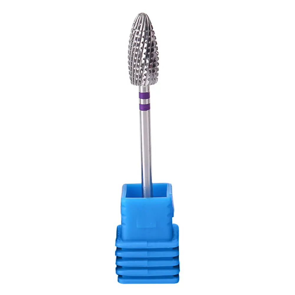 1 шт. Шлифовальная головка нанопокрытие Карбидное сверло для ногтей снятие геля