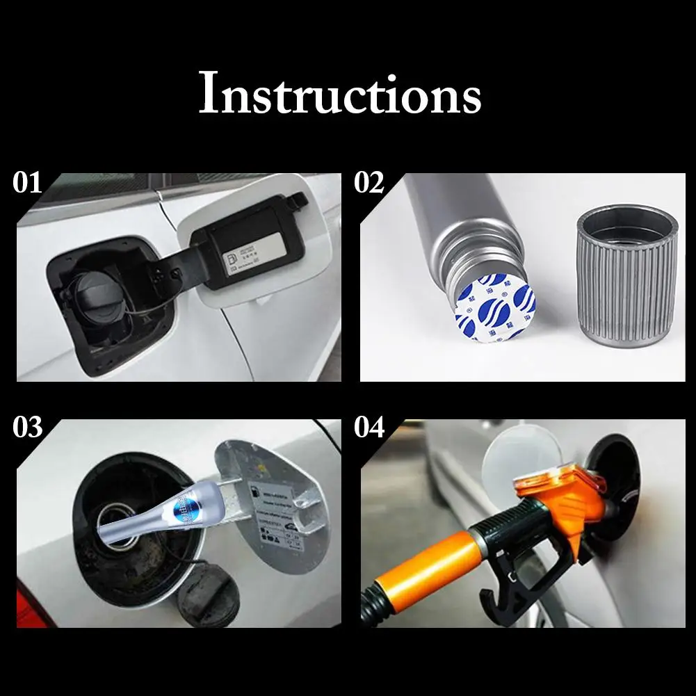 Car Fuel Treasure Gasoline Additive Remove Engine Carbon Deposit Save Increase Power in Oil for Saver |