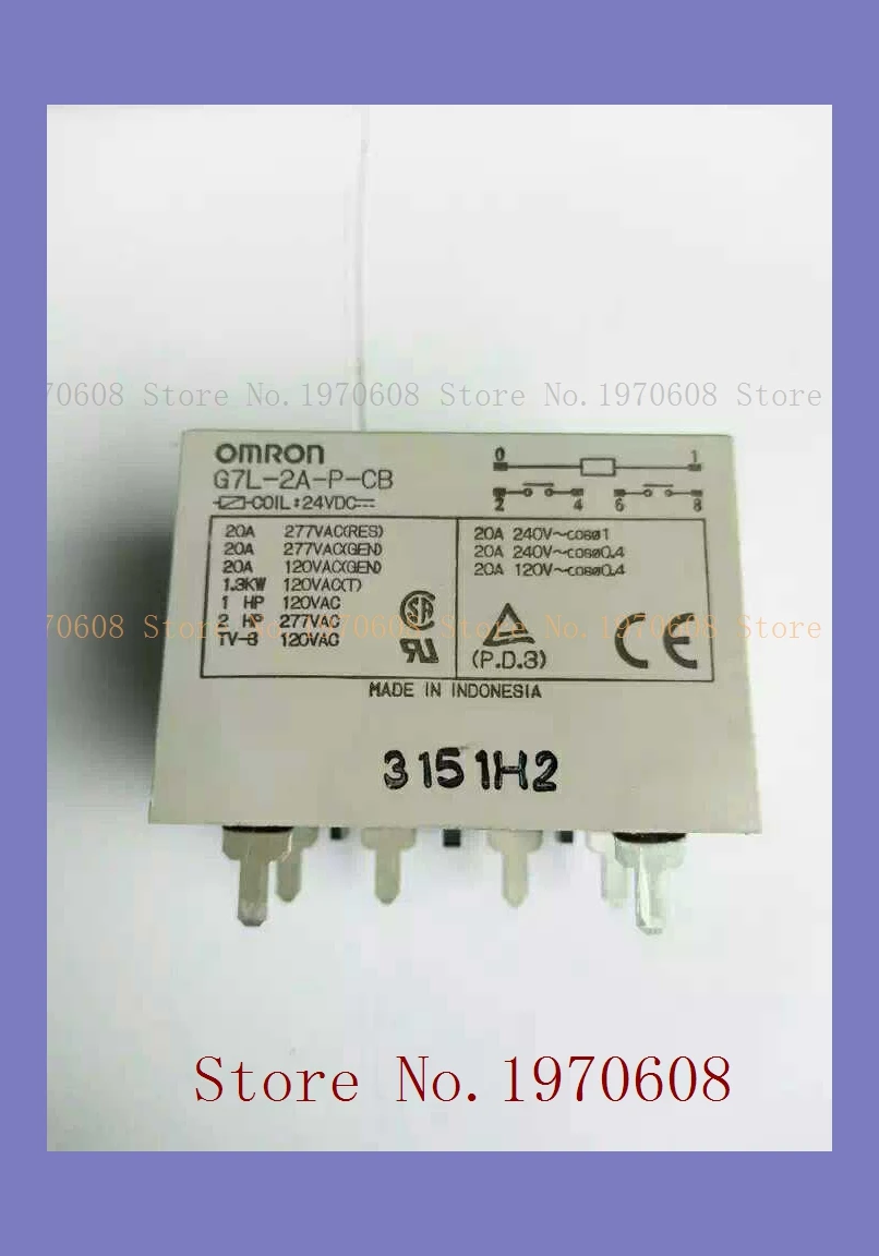 

G7L-2A-P-CB-24VDC