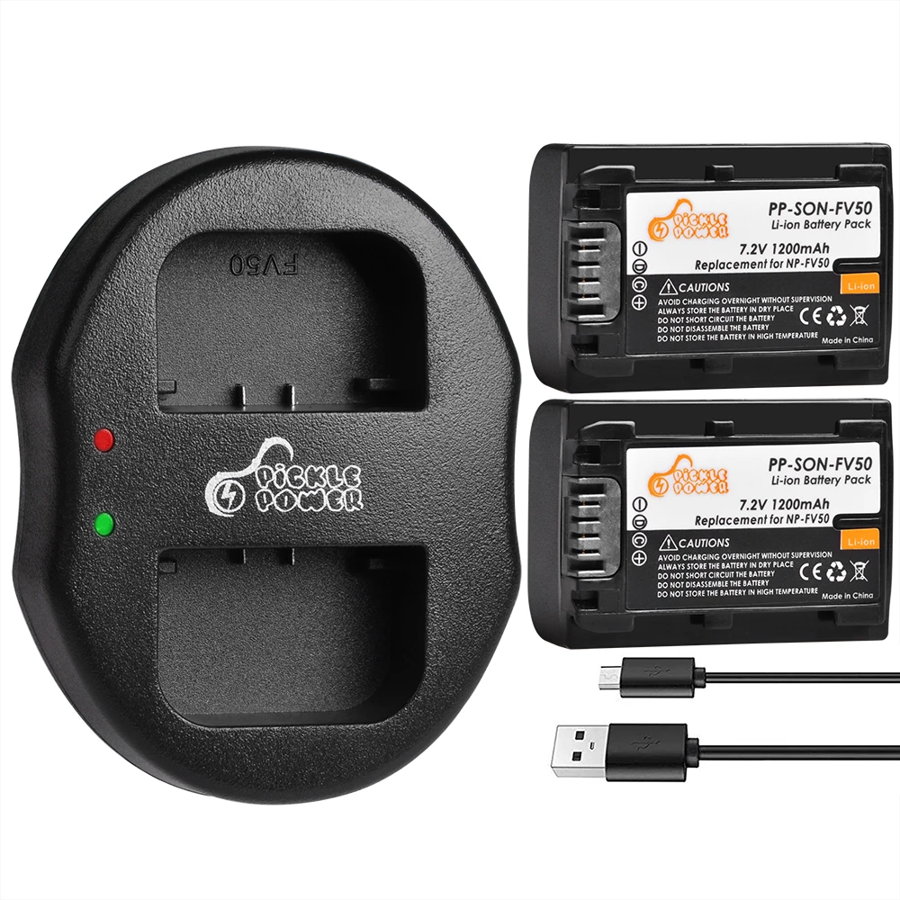 NP FV50 NPFV50 аккумулятор и двойное зарядное устройство USB для Sony Handycam HDR CX380 430 в 900 580 760