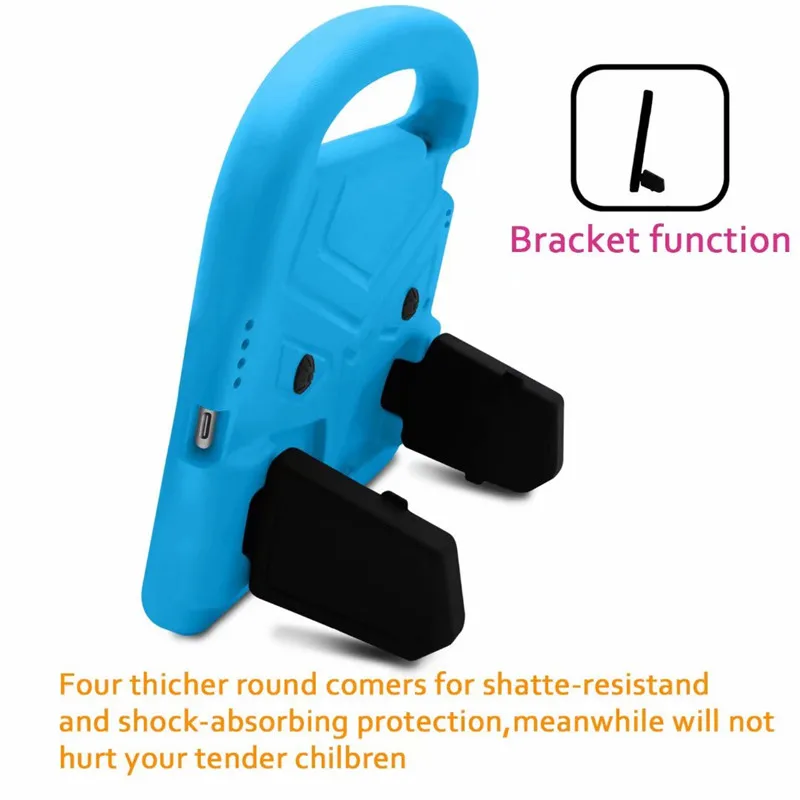 

Kids Case For iPad Air 2 9.7 inch Hand-held Shock Proof EVA Full Body Cover Handle Stand Case For iPad 6th 2017 2018 Case