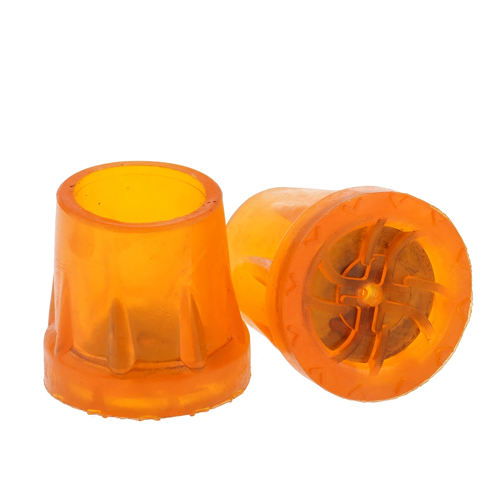 36mm 2 шт. наконечники для костылей резиновые концы противоскользящие прогулочные наконечники трости нижние концевые тростниковые сменные наконечники, 25-36 мм - Цвет: 36mm