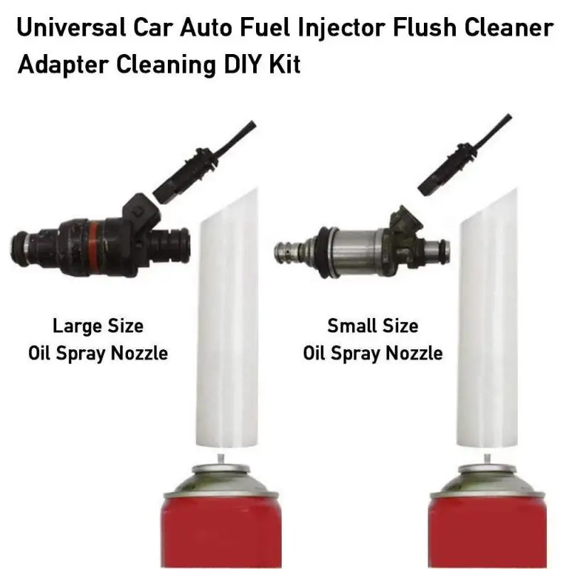 Car Fuel Injector Flush Cleaner Adapter Cleaning Tool Set System Nozzle DIY Kit | Автомобили и мотоциклы