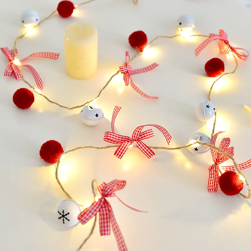 

2m 20 Led Copper Wire Pine Cone Led Light Christmas Tree Decorations Kerst Natal Navidad Noel Christmas Decorations for Home