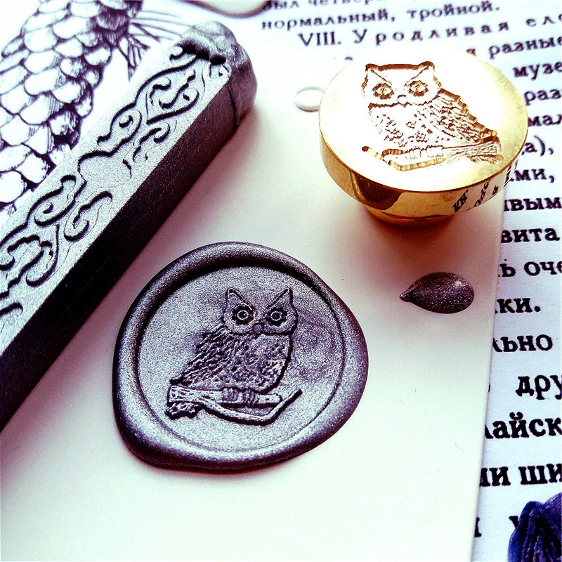 Животные Сова Печать Кот Свадебная вечеринка приглашения поздравительная