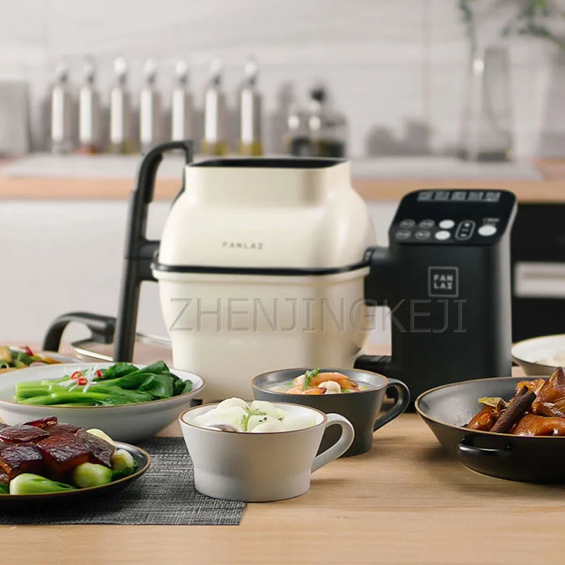 Fried Rice Machine Wok Intelligent Cooking Robot Household Automatic Lazy Cooker 220V 1500W | Бытовая техника