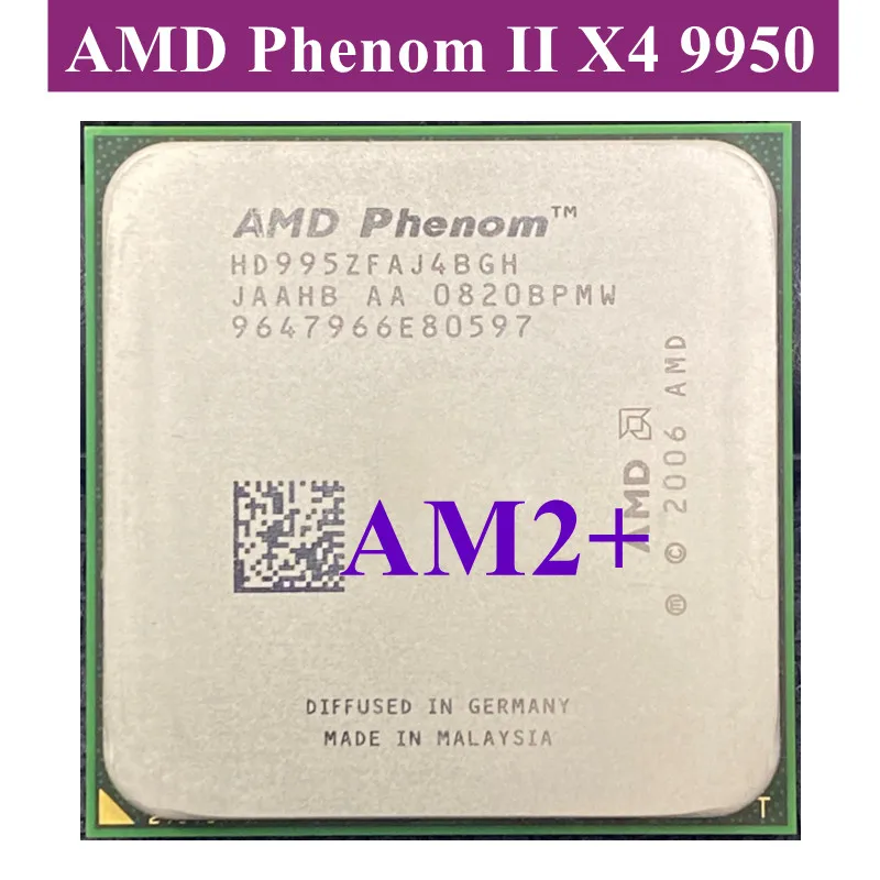AMD Phenom X4 9950 2 6 GHz процессор Quad Core prise AM2 + | Компьютеры и офис