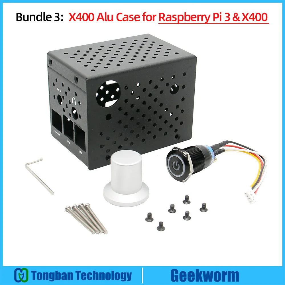 Bundle 3 Raspberry Pi DAC Full-HD усилитель класса D ies PCM5122 X400 аудио Плата расширения Raspberry Pi 4 Модель B/3B+/3B музыкальный плеер - Цвет: Bundle 3