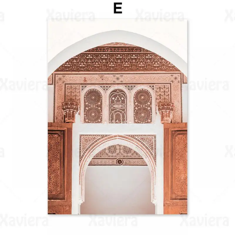 

Pink Modern Posters and Prints Pineapple Flower Reed Bush Feather Girl Beach Door Wall Art Canvas Painting Home Decoration Mural