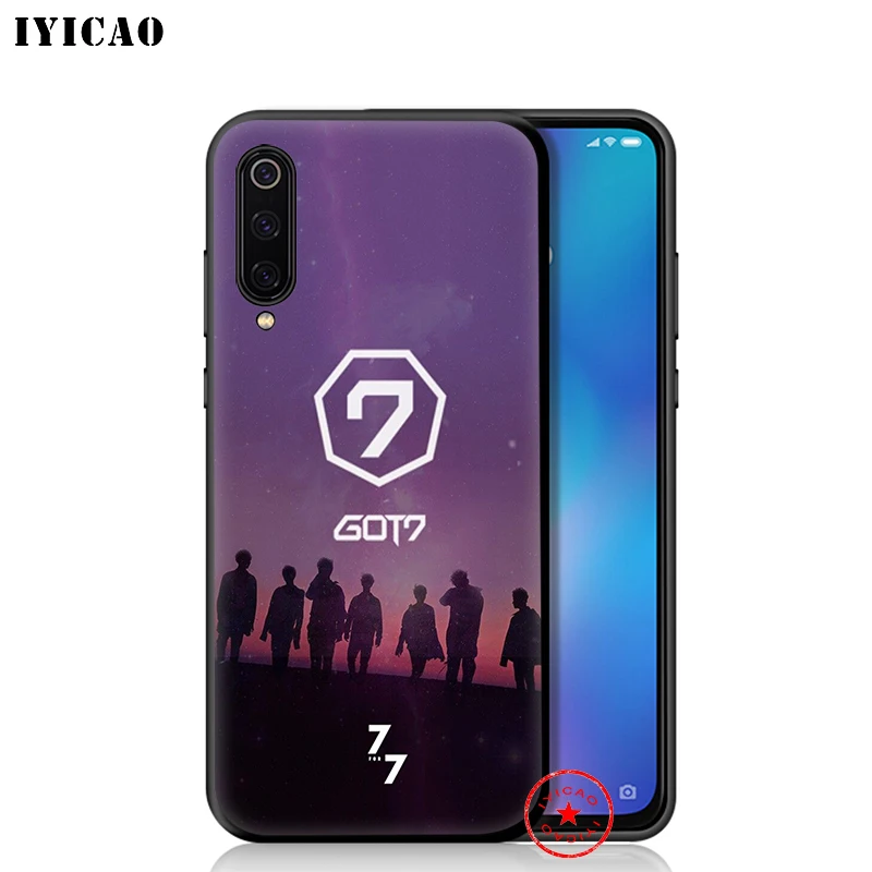 IYICAO Got7 Band K Pop Got 7 мягкий чехол для Xiaomi Mi 10 A3 A2 Lite A1 CC9 CC9E 9T 8 6 SE Pro F1 Max 3 5X 6X MiA1 MiA2 |